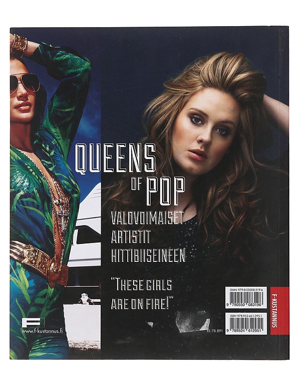 Queens of pop - Adele - Musiikki- ja elokuvakirjat - 10105479765 - 1