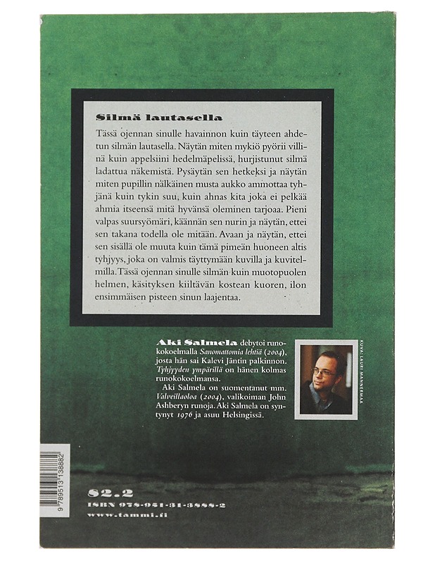 Tyhjyyden ympärillä - Aki Salmela - Runot ja näytelmät - 10105479785 - 1