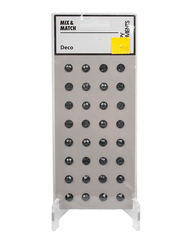 Rhinestones tarrat, 8 mm / 32 kpl - Askartelu - 10105479824 - 0