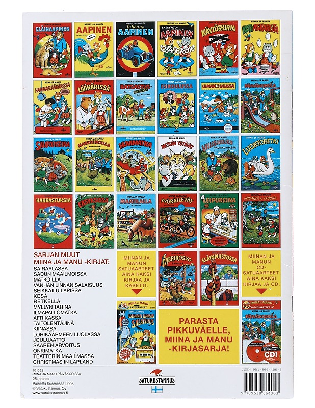 Miina ja Manu päiväkodissa - Teutori - Lastenkirjat - 10105479835 - 1