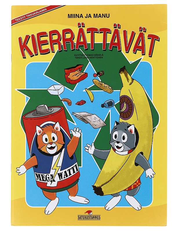 Miina ja Manu kierrättävät - Mäkelä, Tuomas - Lastenkirjat - 10105479839 - 0