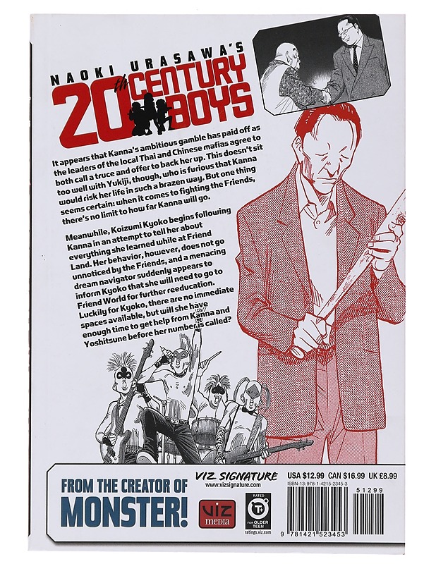 Naoki Urasawa's 20th century boys. Vol 10 - Urasawa, Naoki - Sarjakuvat - 10105479845 - 1