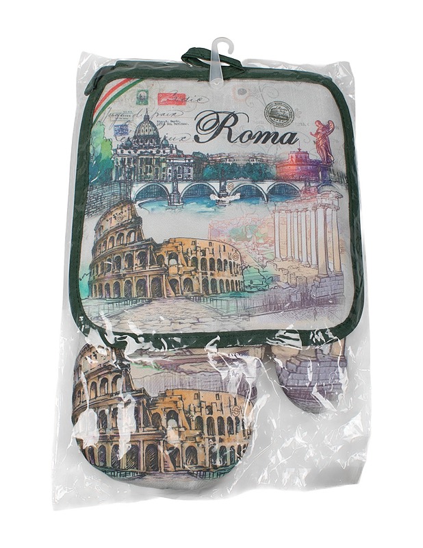 Rooma patalappu ja -kinnas - Keittiötekstiilit - 10105479857 - 0