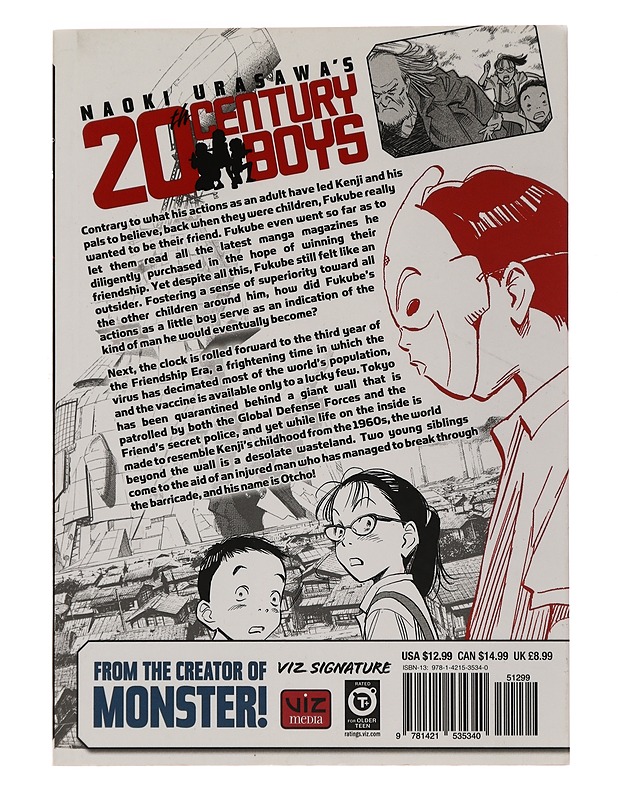 Naoki Urasawa's 20th century boys. Vol 16 - Urasawa, Naoki - Sarjakuvat - 10105479856 - 1