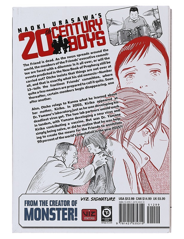 Naoki Urasawa's 20th century boys. Vol 13 - Urasawa, Naoki - Sarjakuvat - 10105479869 - 1