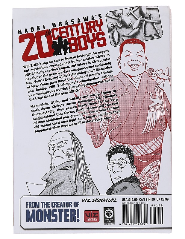 Naoki Urasawa's 20th century boys. Vol 12 - Urasawa, Naoki - Sarjakuvat - 10105479873 - 1