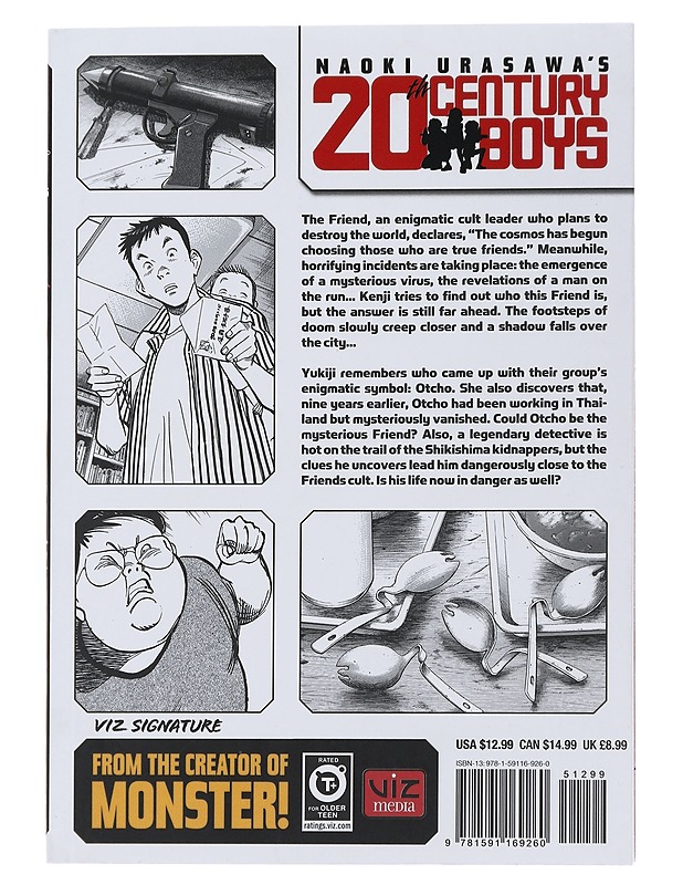 Naoki Urasawa's 20th century boys. Vol 02 - Urasawa, Naoki - Sarjakuvat - 10105479881 - 1