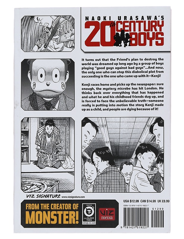 Naoki Urasawa's 20th century boys. Vol 03 - Urasawa, Naoki - Sarjakuvat - 10105479890 - 1