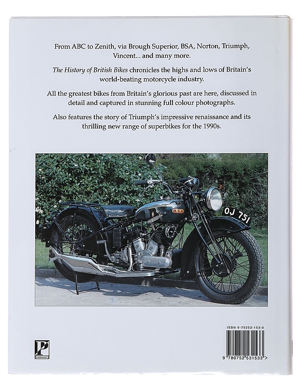 The History of British Bikes - Brown, Roland - Tietokirjat ja oppaat - 10105479893 - 1