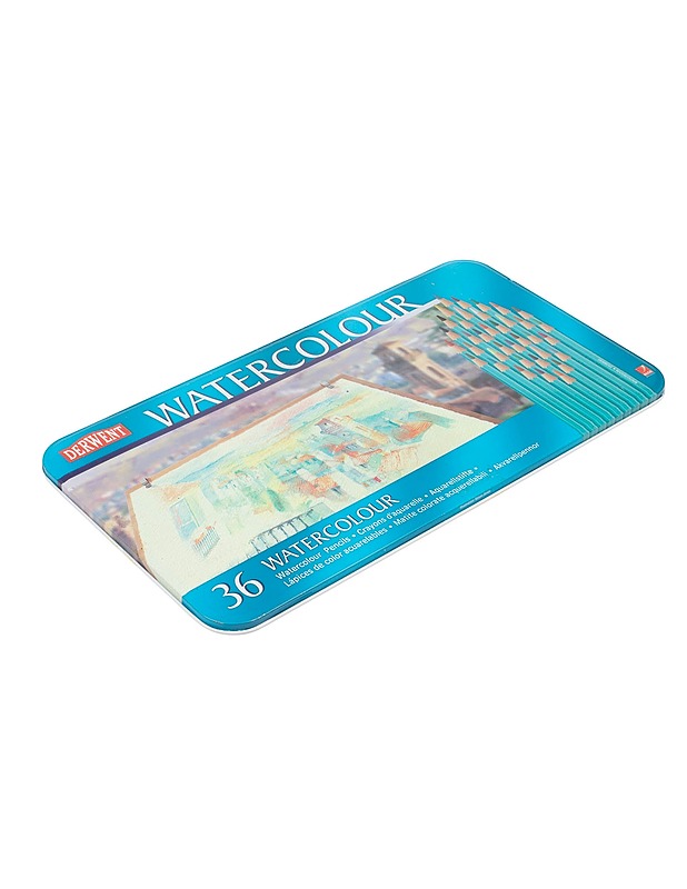 DERWENT Watercolor värikynä, 36 kpl - Askartelu - 10105479897 - 0