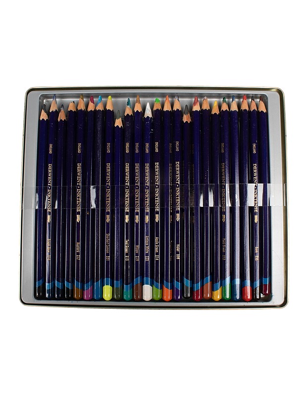 DERWENT Inktense Watercolor Pencils värikynät, 24 kpl - Askartelu - 10105479914 - 1