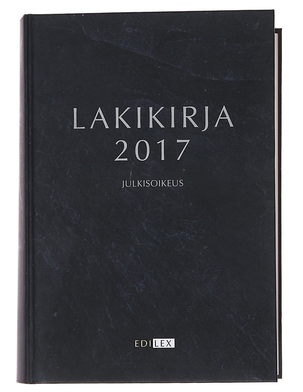 Lakikirja 2017 : julkisoikeus - Tietokirjat ja oppaat - 10105479916 - 0