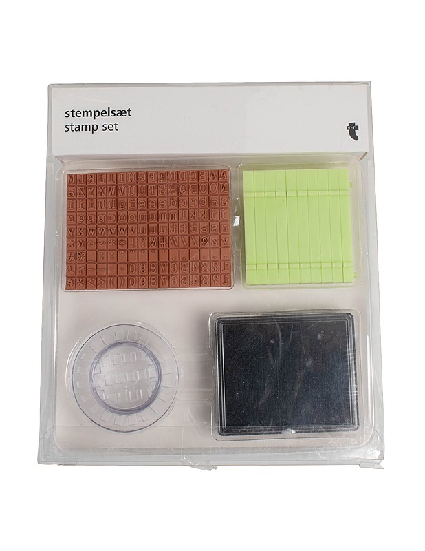 Leimasinsetti - aakkoset ja numerot - Askartelu - 10105479925 - 0