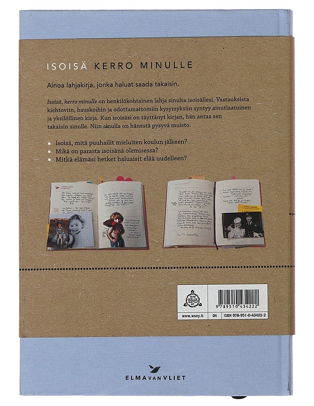 Isoisä. Kerro minulle - Vliet, Elma van - Tietokirjat ja oppaat - 10105479933 - 1