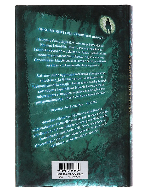 Artemis Fowl : atlantiskompleksi - Colfer, Eoin - Fantasia- ja scifi - 10105479935 - 1