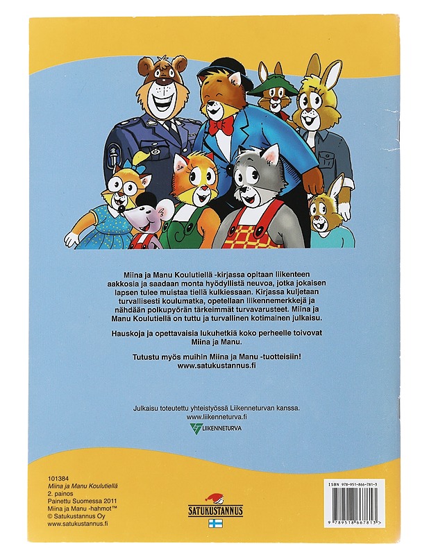 Miina ja Manu koulutiellä - Koivisto, Jari - Lastenkirjat - 10105479950 - 1