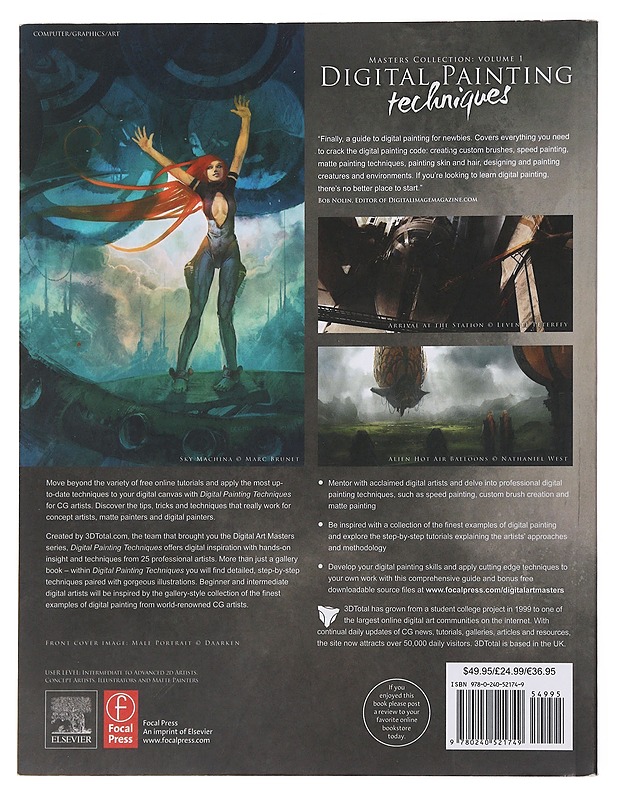 Digital Painting Techniques: Masters Collection Volume 1 - Tietokirjat ja oppaat - 10105479954 - 1