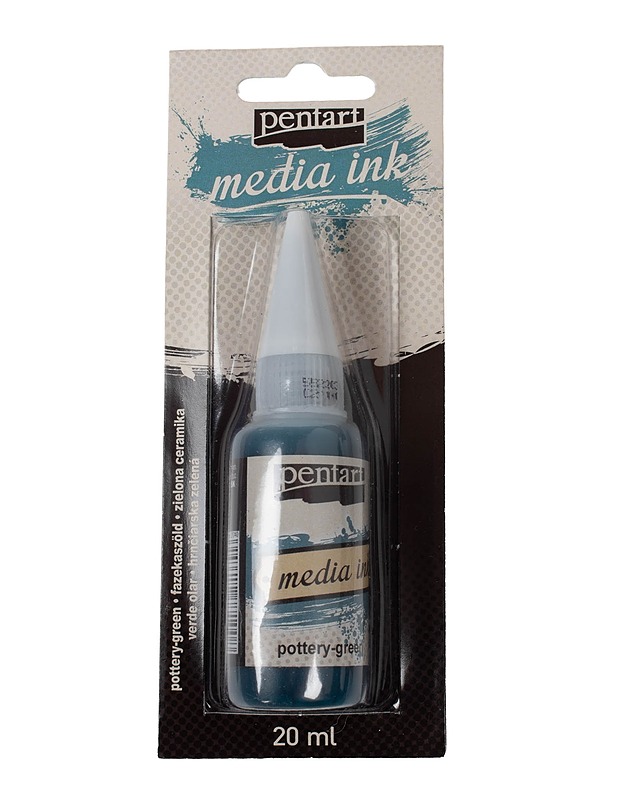 PERTART Media Ink alkoholimuste - pottery-green - Askartelu - 10105479975 - 0