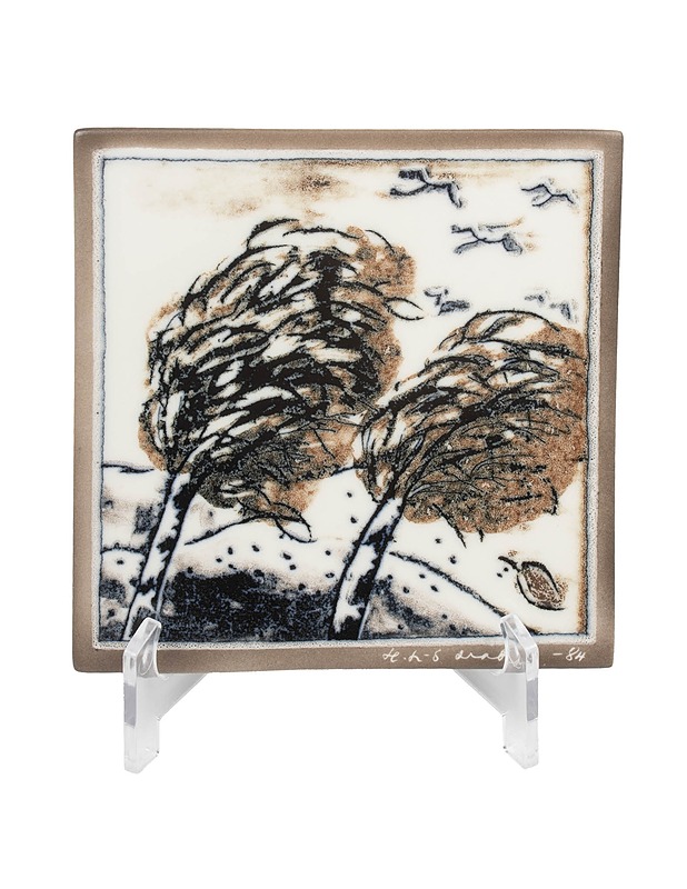 ARABIA Syksyn tuulessa seinälaatta - Designsuosikit - 10105480006 - 0