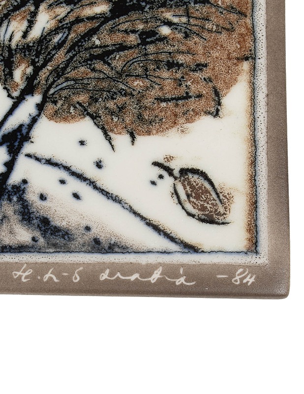 ARABIA Syksyn tuulessa seinälaatta - Designsuosikit - 10105480006 - 2