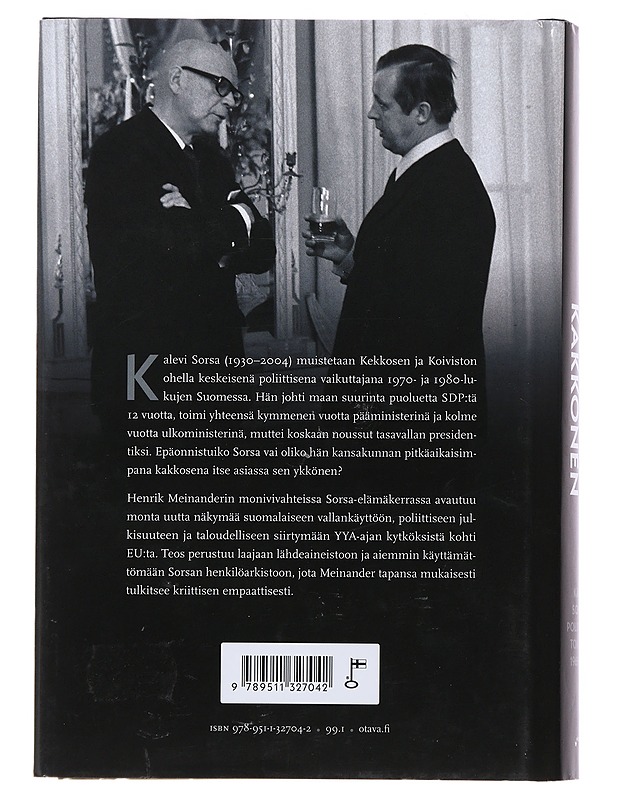 Kansakunnan kakkonen - Henrik Meinander - Elämäkerrat ja muistelmat - 10105480008 - 1