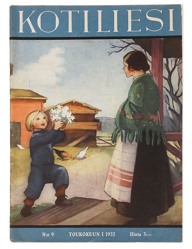 Kotiliesi N:o 9/1932 - Lehdet - 10105480021 - 0