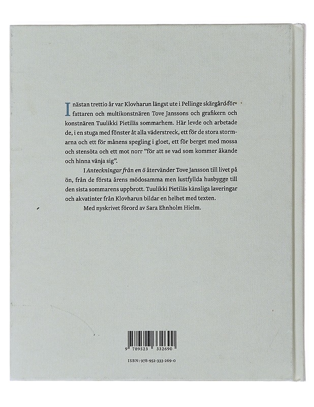 Notes from an Island - Jansson, Tove - Lastenkirjat - 10105480035 - 1