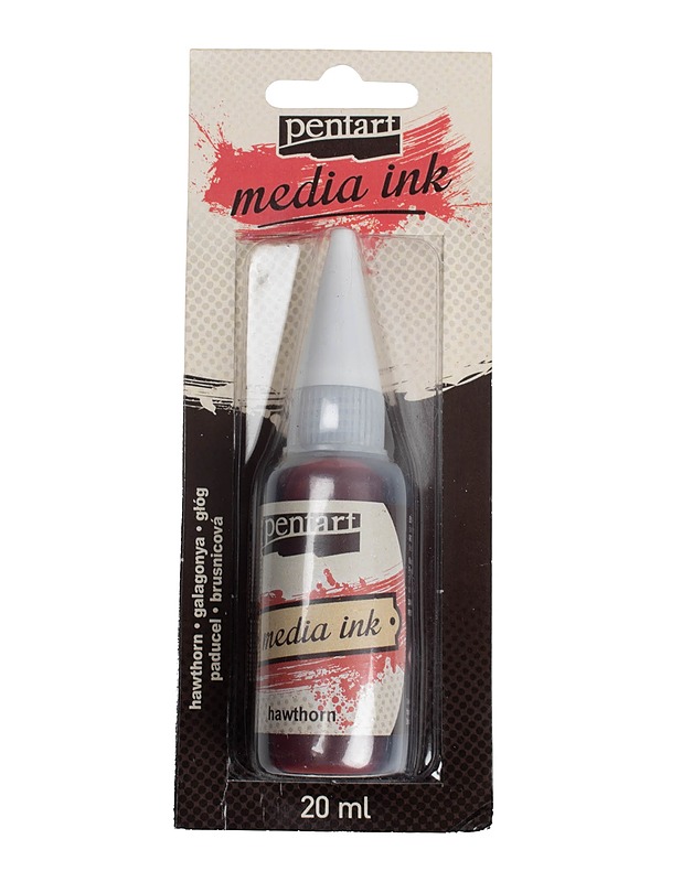 PENTART Media Ink alkoholimuste - hawthorn - Askartelu - 10105480032 - 0