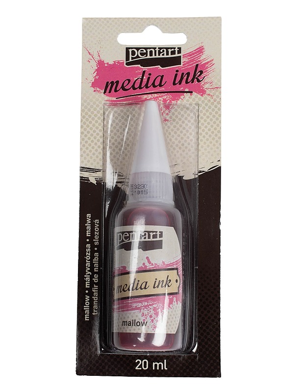 PENTART Media Ink alkoholimuste - mallow - Askartelu - 10105480036 - 0