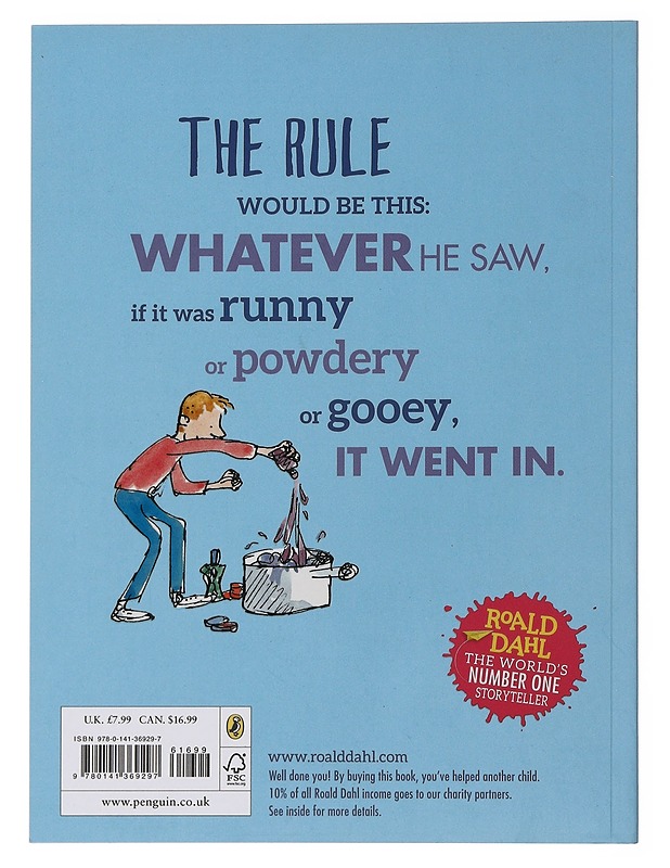 George's Marvellous Medicine (Colour Edn) - Dahl, Roald - Lastenkirjat - 10105480049 - 1