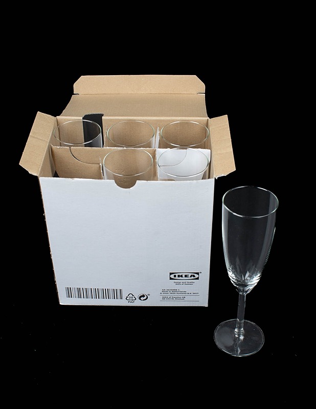 IKEA Svalka kuohuviinilasi, 6 kpl - Lasit - 10105480081 - 0