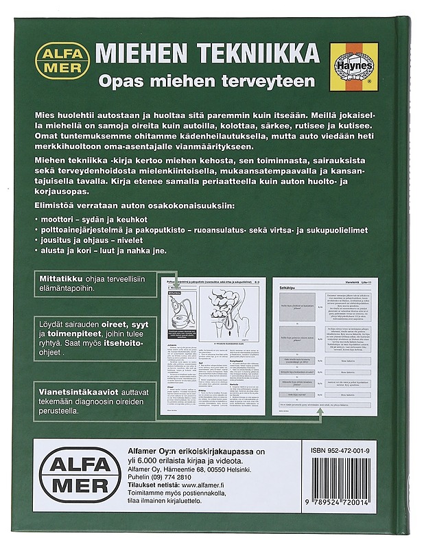 Miehen tekniikka : opas miehen terveyteen - Banks, Ian - Tietokirjat ja oppaat - 10105480093 - 1