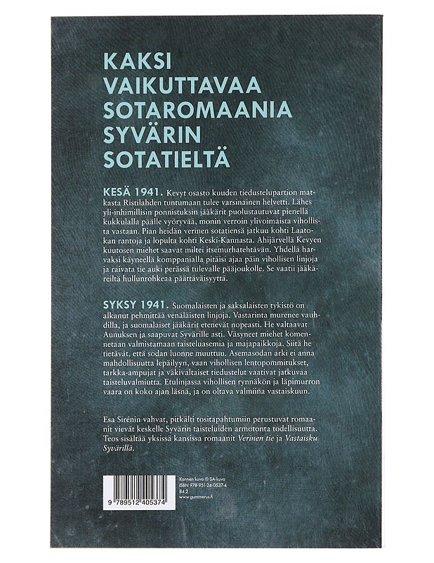 Syväri - Esa Sirén - Romaanit ja novellit - 10105480098 - 1