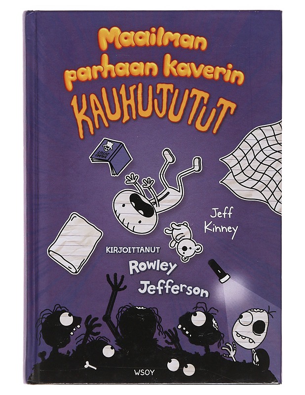 Maailman parhaan kaverin kauhujutut : kirjoittanut Rowley Jefferson - Kinney, Jeff - Nuorten kirjat - 10105480127 - 0