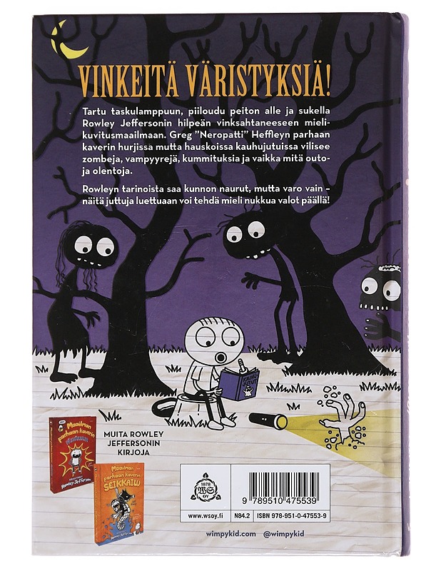 Maailman parhaan kaverin kauhujutut : kirjoittanut Rowley Jefferson - Kinney, Jeff - Nuorten kirjat - 10105480127 - 1