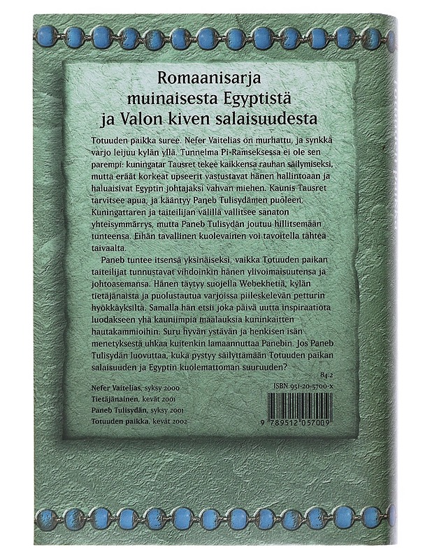 Valon kivi: Totuuden paikka - Jacq, Christian - Romaanit ja novellit - 10105480140 - 1