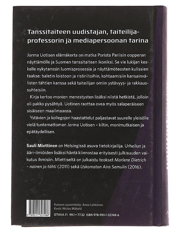 Jorma Uotinen - Sauli Miettinen - Elämäkerrat ja muistelmat - 10105480148 - 1