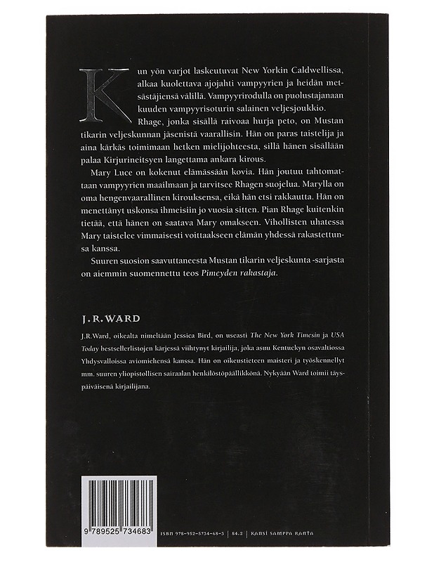 Ikuinen rakastaja - Ward, J. R. - Fantasia- ja scifi - 10105480164 - 1