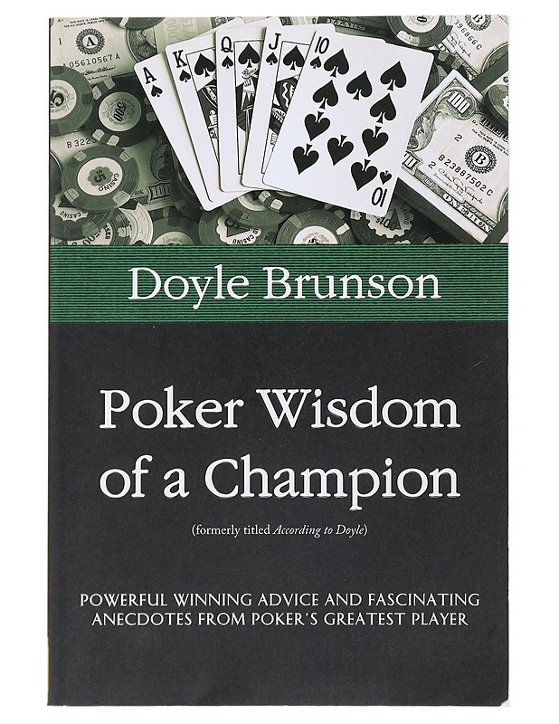 Doyle Brunson : Poker Wisdom of a Champion - Harrastekirjat - 10105480178 - 0