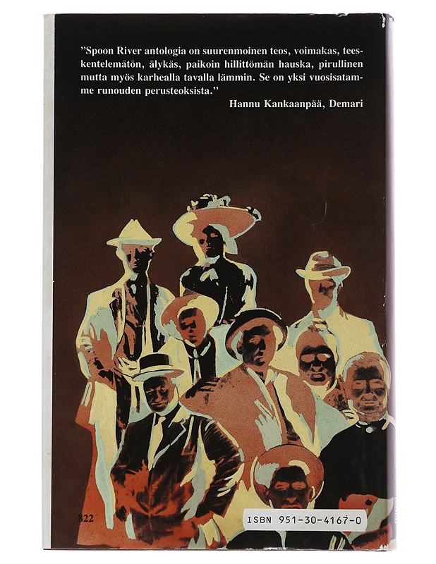 Spoon River antologia - Masters, Edgar Lee - Romaanit ja novellit - 10105480180 - 1