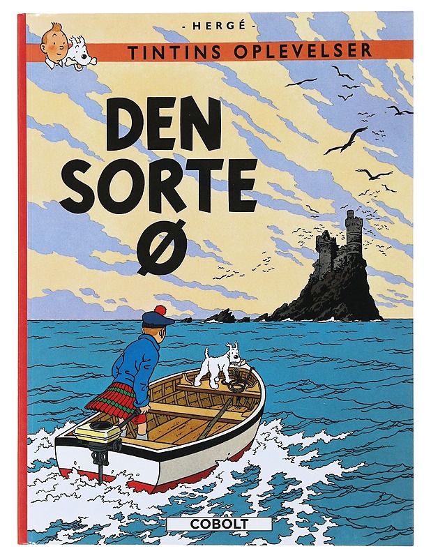 Tintin Oplevelser : Den sorte Ø - Herge - Lastenkirjat - 10105480209 - 0