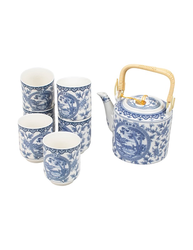 Teesetti, 7 osaa - Mukit ja kahvikupit - 10105480222 - 1