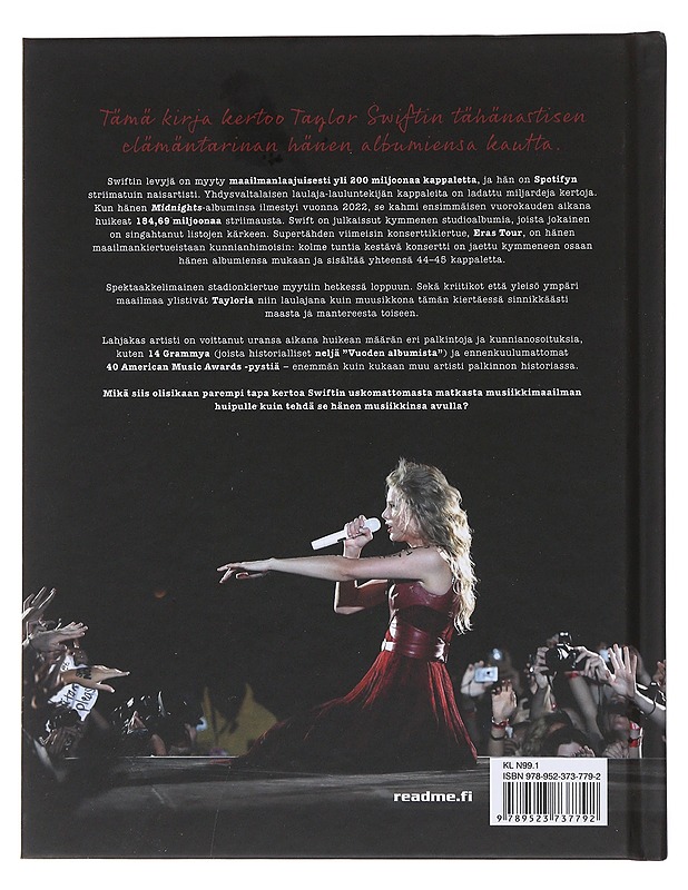 Taylor Swift : supertähti - McHugh, Carolyn - Elämäkerrat ja muistelmat - 10105480225 - 1