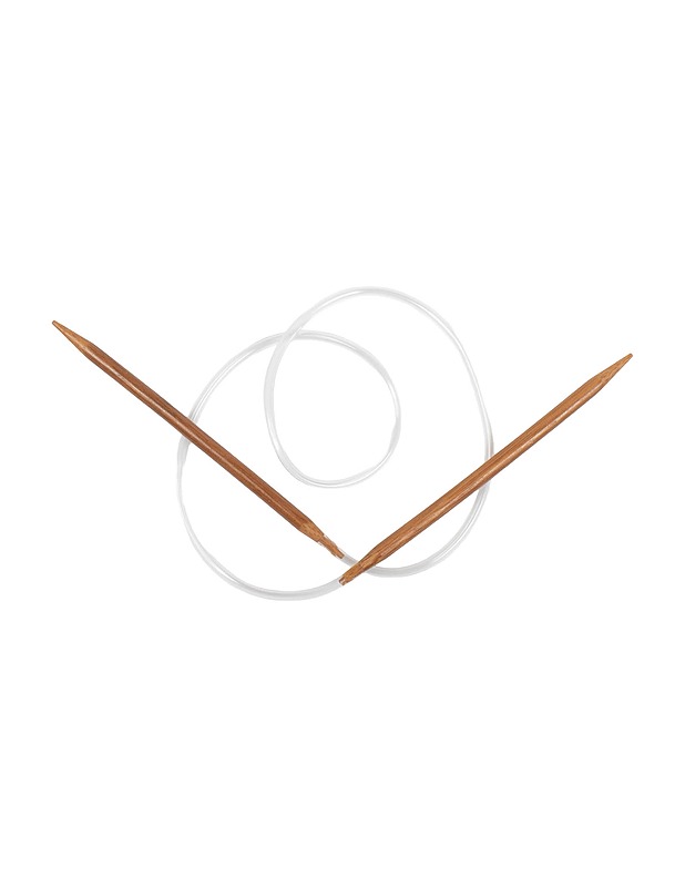 Bambu pyöröpuikot, 6 mm / 80 cm  - Käsityö - 10105480276 - 0