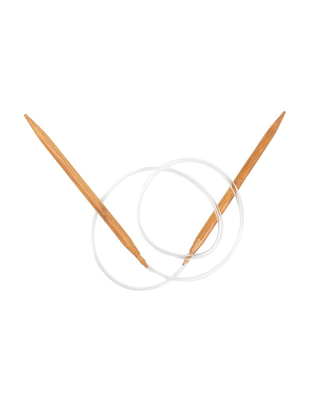 Bambu pyöröpuikot, 6,5 mm / 80 cm - Käsityö - 10105480277 - 0