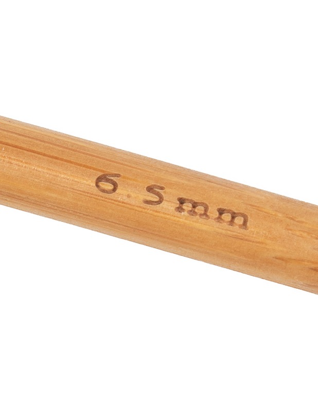 Bambu pyöröpuikot, 6,5 mm / 80 cm - Käsityö - 10105480277 - 1