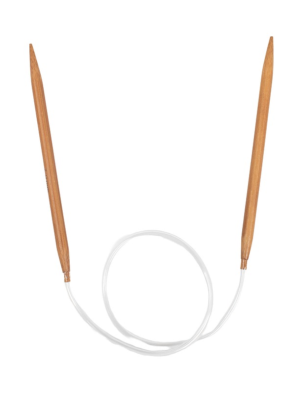 Bambu pyöröpuikot, 7 mm / 60 cm - Käsityö - 10105480281 - 0