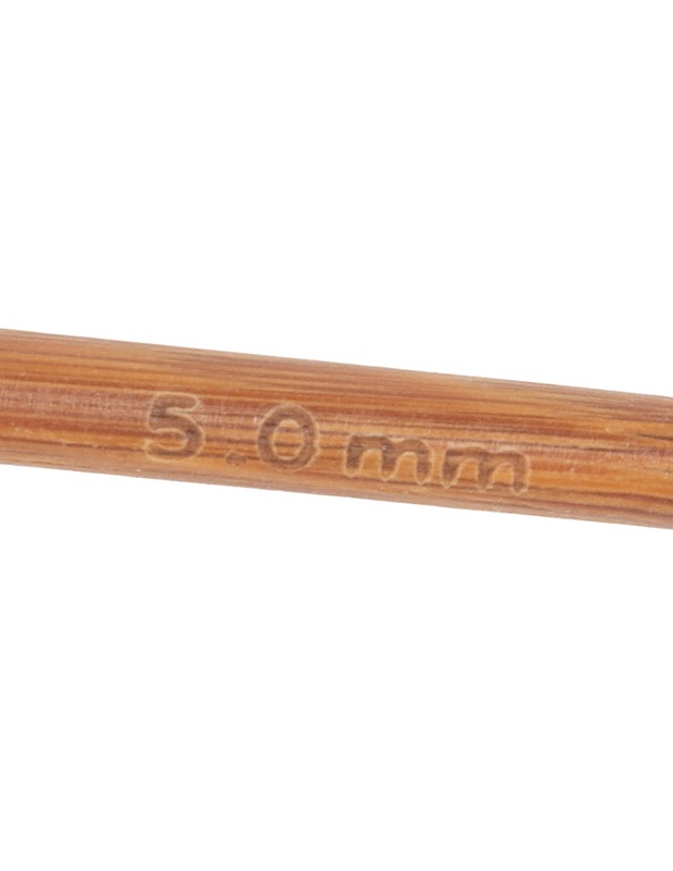 Bambu pyöröpuikot, 5 mm / 60 cm - Käsityö - 10105480285 - 1