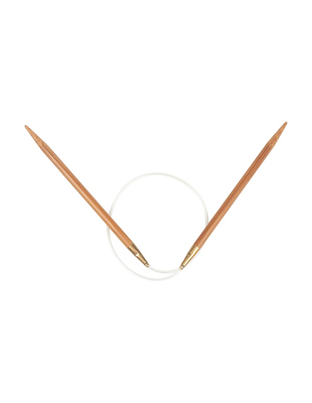 Bambu pyöröpuikot, 5 mm / 40 cm - Käsityö - 10105480288 - 0