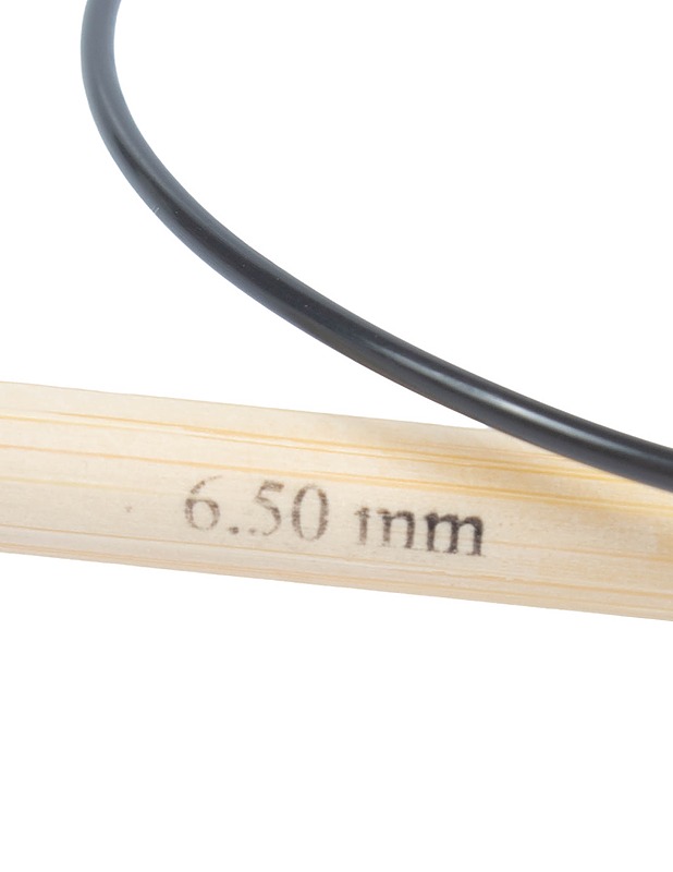 KNITPRO Bamboo pyöröpuikot, 6,5 mm / 40 cm - Käsityö - 10105480289 - 1